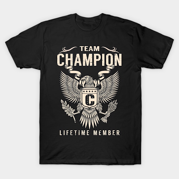 CHAMPION T-Shirt by Cherlyn